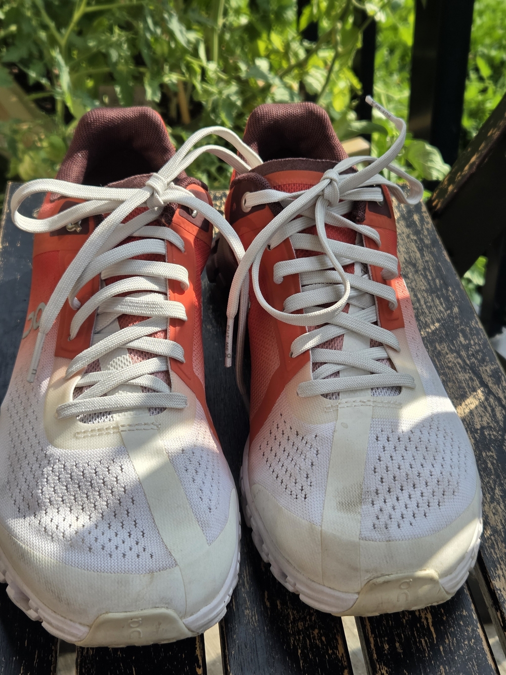 On Running Women's Maroon & Coral Running Shoe - Picture 3 of 7